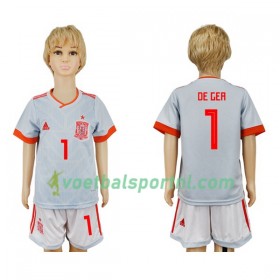 Spanje De Gea 1 Kind Uit Tenue WK voetbal 2018